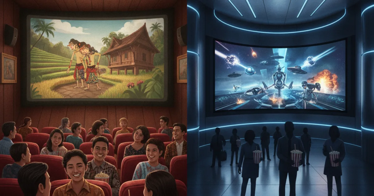 Mengurai Pilihan: Film Lokal vs Film Hollywood
