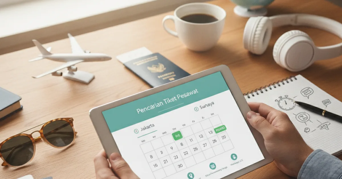 Panduan Lengkap Mencari Tiket Pesawat Promo ke Surabaya
