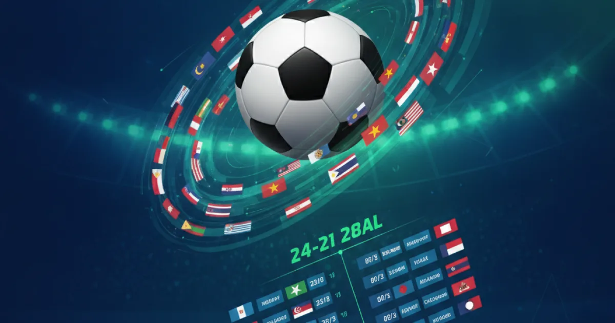 Jadwal Lengkap AFF Cup: Siap Dukung Tim Nasional Favorit Anda!