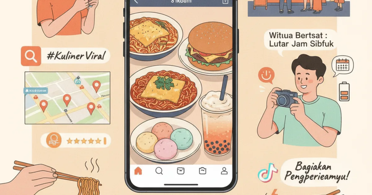 Panduan Lengkap Berburu Kuliner Viral TikTok yang Menggugah Selera