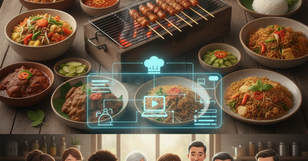 Kuasai Ragam Masakan Nusantara Melalui Kursus Masak Online Indonesia