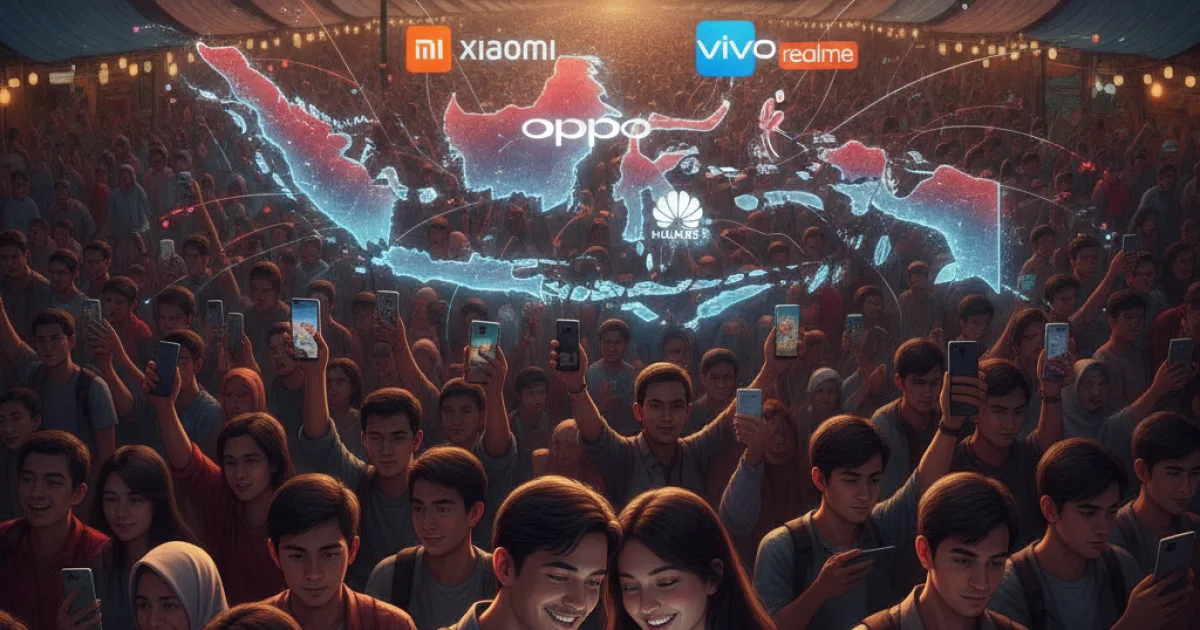 Mengungkap Fenomena Merk HP China Paling Populer di Pasar Indonesia