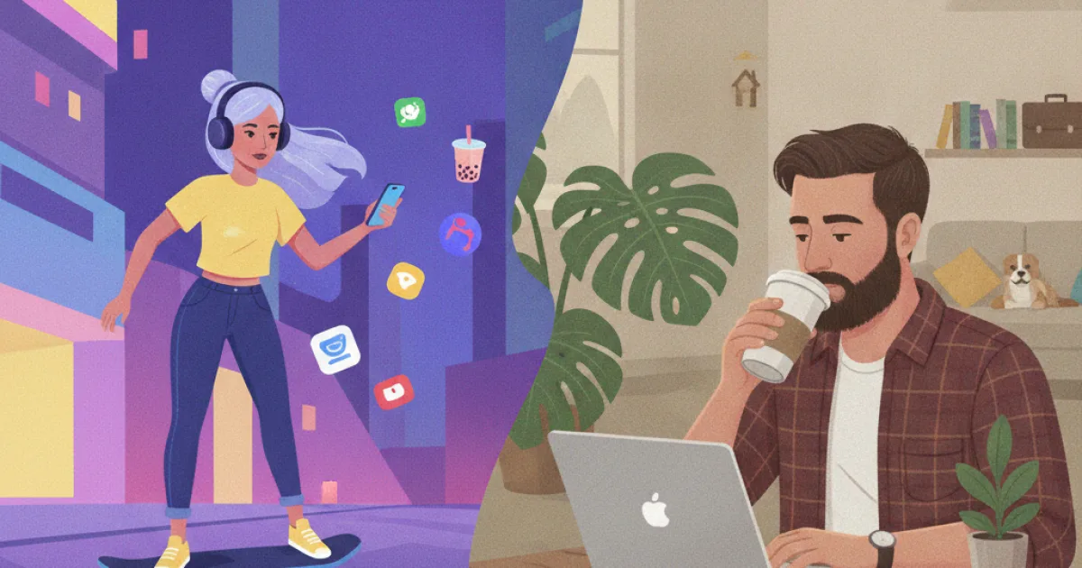 Perbandingan Gaya Hidup Gen Z dan Milenial: Dua Generasi, Dua Dunia?