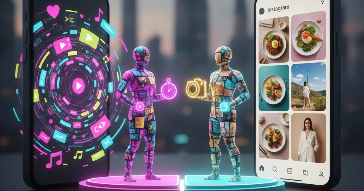 Duel Platform: TikTok Melawan Instagram, Mana Jawara Konten Anda?