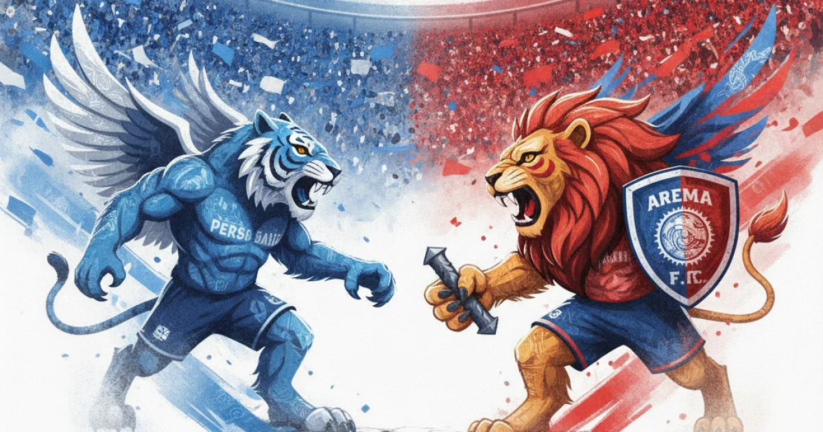 Memahami Rivalitas Panas Persib vs Arema: Lebih dari Sekadar Pertandingan