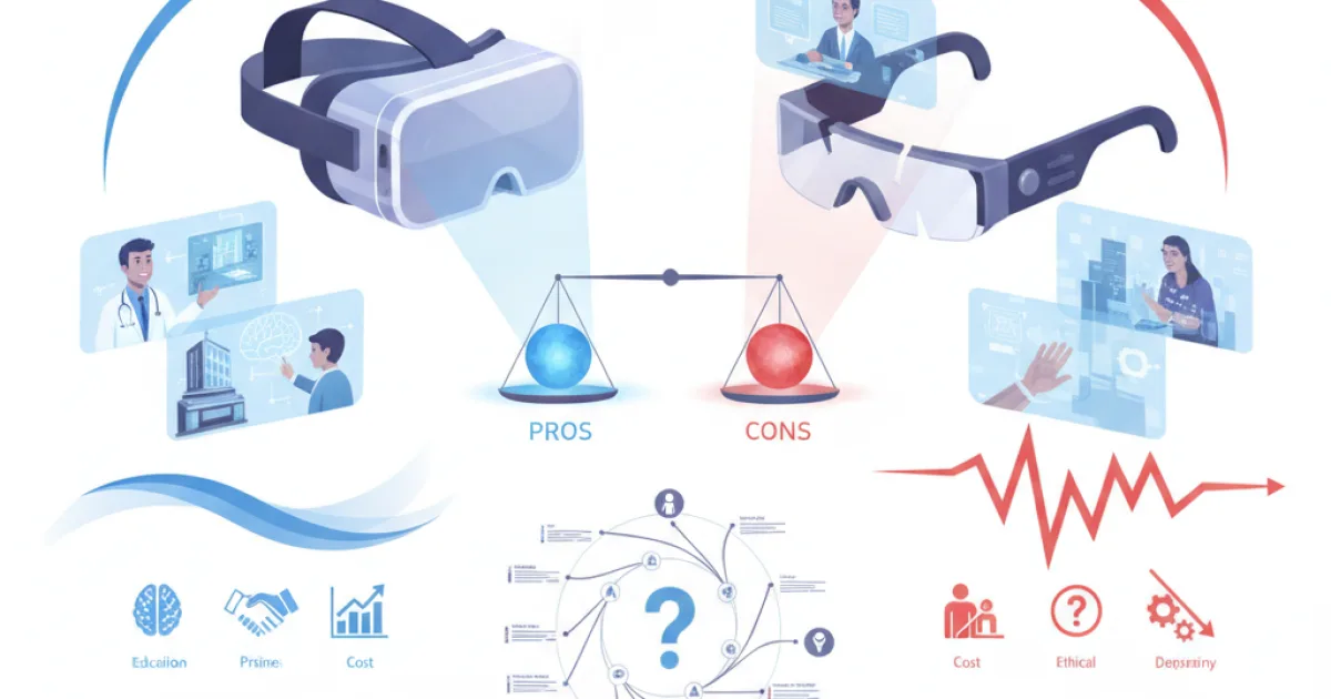 Membedah Pro dan Kontra Teknologi VR & AR: Sebuah Analisis Mendalam
