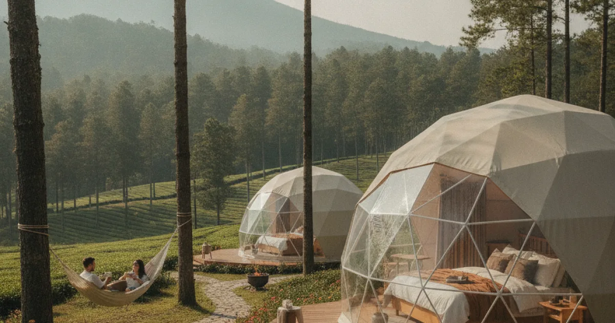 Panduan Memilih Rekomendasi Glamping di Bandung: Menjelajah Alam Penuh Kenyamanan