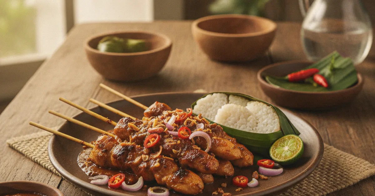 Resep Sate Ayam Bumbu Kacang: Sajian Lezat Khas Nusantara di Meja Makan Anda
