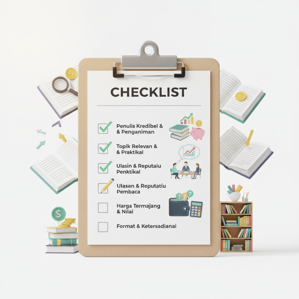 Memilih Buku Tips Keuangan Populer: Checklist Panduan Cerdas Anda